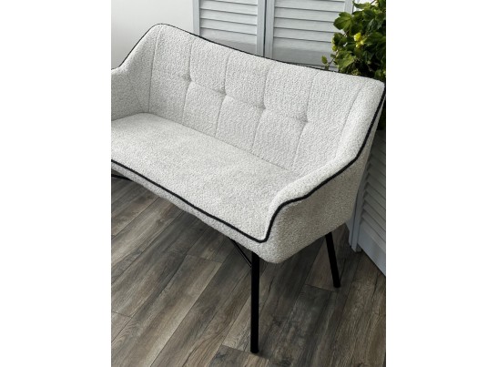 Скамья BERGAMO UF998-14 светло-серый, букле / UF998-16 темно-серый / Товарный знак DISAUR в Ростове-на-Дону