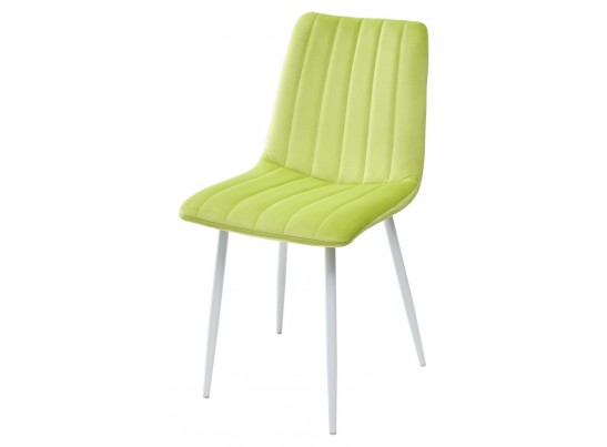 Стул DUBLIN G108-26 стебелек перца, велюр / белый каркас в Ростове-на-Дону