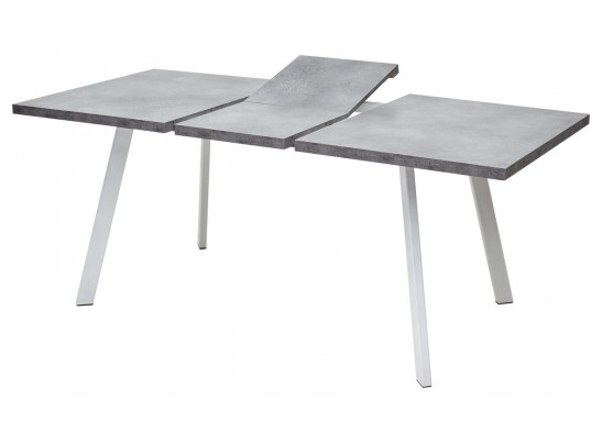Стол BRICK M 140 Бетон Портленд/ Белый в Ростове-на-Дону