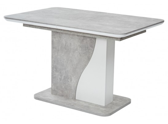 Стол SIRIUS 120 Бетон/ Белый в Ростове-на-Дону
